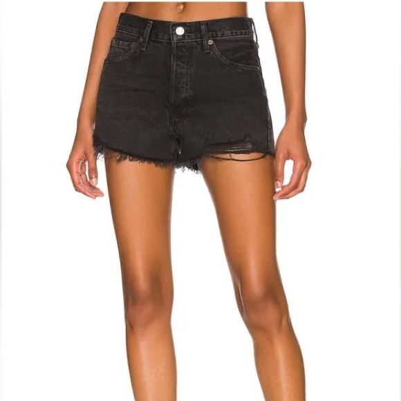 Agolde Parker Vintage Cutoff Shorts in Curse Size 31 - Picture 1 of 11